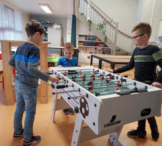 Tafelvoetbal - Kindcentrum Onder de Linde