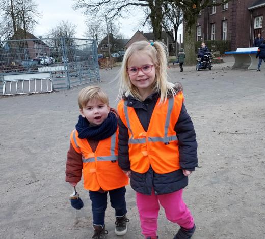 Buiten spelen bij Kindcentrum Onder de Wieken